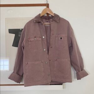 Carhartt WIP Utility Jacket in Mauve